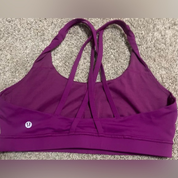 Lululemon Athletica Women’s sports bra 12 purple - Picture 3 of 5